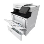 Impresora láser Canon i-SENSYS MF754Cdw II para tamaño A4, resolución de 1200 x 1200 DPI, 33 ppm y conectividad Wifi. SKU 7185C010