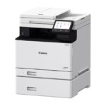 Impresora láser multifunción Canon i-SENSYS MF752Cdw II, resolución de 1200 x 1200 DPI, velocidad de 33 ppm y conectividad Wifi. SKU 7185C013