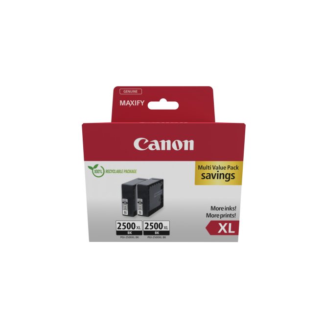 Canon cartucho de tinta original negro de 2 piezas Canon cartucho de tinta original negro de 2 piezas modelo 9254B011