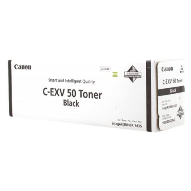Canon cartucho de tóner negro original C-EXV 50 Cartucho de tóner negro original Canon C-EXV 50 para impresoras, SKU 9436B002