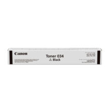 Tóner negro original Canon 034, SKU 9454B001, ideal para impresoras Canon, alta calidad de impresión