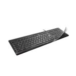 CHERRY WetEx Cubierta de teclado resistente al agua, SKU 61510006, diseñada para proteger contra polvo y líquidos.