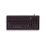 Teclado CHERRY G80-1800 con conexión USB, disposición QWERTY en inglés de EE.UU. y color negro. SKU: G80-1800LPCEU-2