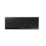 Teclado inalámbrico CHERRY Stream Wireless, universal con tecnología RF y USB, configuración QWERTY de EE.UU., color negro. SKU: JK-8550EU-2