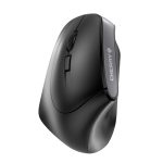 Ratón CHERRY MW 4500 para oficina con conectividad RF inalámbrica, sensor óptico de 1200 DPI y diseño ergonómico para usuarios zurdos. SKU: JW-4550