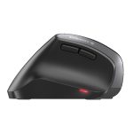 Ratón CHERRY MW 4500 para oficina con conectividad RF inalámbrica, sensor óptico de 1200 DPI y diseño ergonómico para usuarios zurdos. SKU: JW-4550