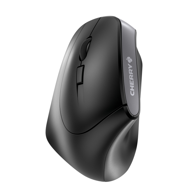 CHERRY MW 4500 ratón inalámbrico para oficina, diseño ergonómico para zurdos Ratón CHERRY MW 4500 para oficina con conectividad RF inalámbrica, sensor óptico de 1200 DPI y diseño ergonómico para usuarios zurdos. SKU: JW-4550
