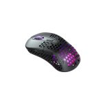 CHERRY XTRFY M4 RGB ratón para juegos, mano derecha, conexión inalámbrica RF y USB Type-C, óptico con 19000 DPI. SKU: M4W-RGB-BLACK