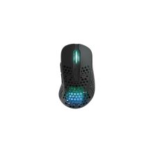 CHERRY XTRFY M4 RGB ratón para juegos, mano derecha, conexión inalámbrica RF y USB Type-C, óptico con 19000 DPI. SKU: M4W-RGB-BLACK