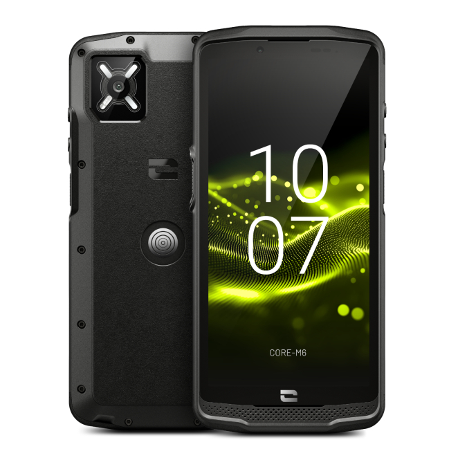 Crosscall CORE-M6 Smartphone Dual SIM Negro con Batería 4950 mAh Smartphone Crosscall CORE-M6 con pantalla de 5.99 pulgadas, dual SIM, 6GB RAM, 128GB almacenamiento, Android 15, batería de 4950 mAh, color negro. SKU: 1001013701344