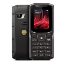 Teléfono Crosscall Core-S5 con pantalla de 2.4 pulgadas y un peso de 146 g en color negro. SKU 1002011901950