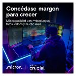 Imagen del Crucial T710, un SSD NVMe M.2 con capacidad de 2 TB y tecnología PCIe 5.0, SKU CT2000T710SSD5