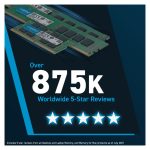 Módulo de memoria Crucial CT2K16G48C40U5 de 32 GB, compuesto por 2 x 16 GB de tipo DDR5 para rendimiento superior