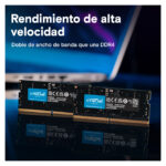 Crucial módulo de memoria 128 GB (2 x 64 GB) DDR5 262-pin SO-DIMM, SKU CT2K64G56C46S5
