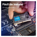 Crucial módulo de memoria 128 GB (2 x 64 GB) DDR5 262-pin SO-DIMM, SKU CT2K64G56C46S5