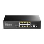 Cudy GS1010P switch Gigabit Ethernet 10/100/1000 con Energía sobre Ethernet PoE y opciones de montaje en pared o escritorio, SKU GS1010P