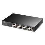 Cudy GS1024 switch Gigabit Ethernet de 24 puertos, 10/100/1000 Mbps, color negro, SKU GS1024