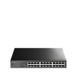 Cudy GS1024 switch Gigabit Ethernet de 24 puertos, 10/100/1000 Mbps, color negro, SKU GS1024