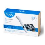 Adaptador y tarjeta de red interna Cudy PE10 con velocidad de Ethernet 1000 Mbit/s, SKU PE10.