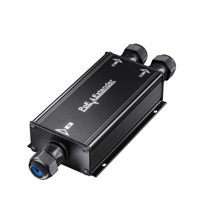 Cudy adaptador e inyector de PoE Gigabit Ethernet de 100 V Vista del adaptador e inyector de PoE Gigabit Ethernet Cudy POE25 con capacidad de 100 voltios