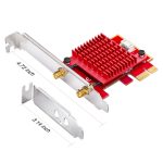 Cudy WE3000S adaptador y tarjeta de red Interno WLAN/Bluetooth con velocidad de 2400 Mbit/s