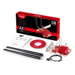 Cudy WE3000S adaptador y tarjeta de red Interno WLAN/Bluetooth con velocidad de 2400 Mbit/s