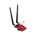 Imagen del Cudy WE9300, adaptador y tarjeta de red interno con WLAN y Bluetooth capaz de alcanzar hasta 5765 Mbit/s, SKU WE9300