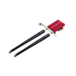 Imagen del Cudy WE9300, adaptador y tarjeta de red interno con WLAN y Bluetooth capaz de alcanzar hasta 5765 Mbit/s, SKU WE9300