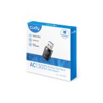 Adaptador y tarjeta de red Cudy WU1300S WLAN con velocidad de 867 Mbit/s, ideal para conexión rápida y estable, SKU WU1300S