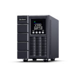 Imagen del CyberPower OLS2000EA-DE, un sistema de alimentación ininterrumpida (UPS) con doble conversión en línea, capacidad de 2 kVA y 1800 W, y 4 salidas AC. SKU: OLS2000EA-DE