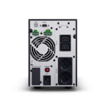 Imagen del CyberPower OLS2000EA-DE, un sistema de alimentación ininterrumpida (UPS) con doble conversión en línea, capacidad de 2 kVA y 1800 W, y 4 salidas AC. SKU: OLS2000EA-DE