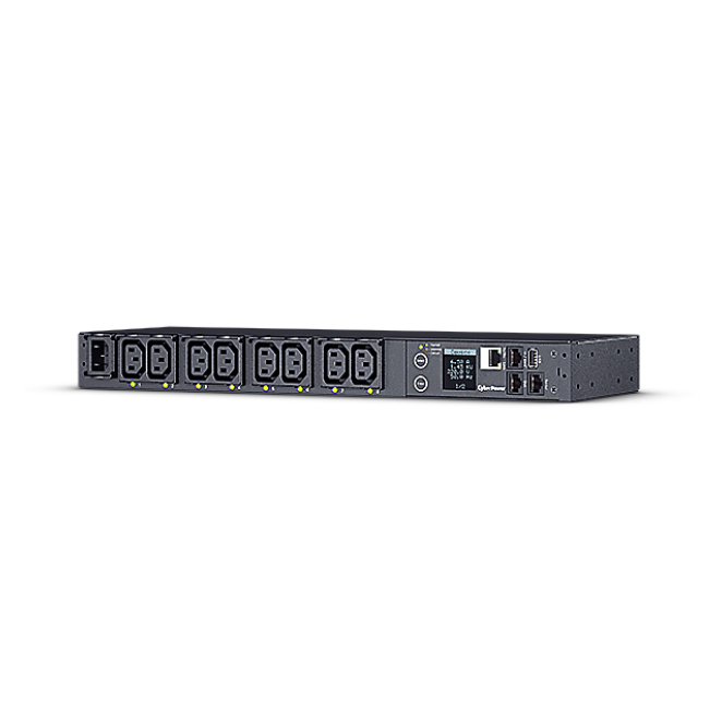 CyberPower PDU41004 unidad de distribución de energía (PDU) 8 salidas AC 1U Negro 1 CyberPower PDU41004 Distribuidor de Energía