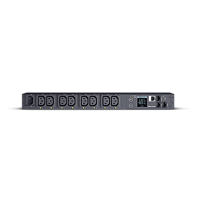 CyberPower PDU41004 unidad de distribución de energía (PDU) 8 salidas AC 1U Negro 2 CyberPower PDU41004 Gestión de Energía