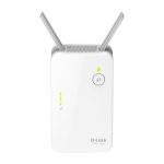 Imagen del repetidor de red blanco D-Link DAP-1620/E que ofrece una cobertura mejorada y una conectividad estable. SKU DAP-1620/E