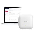 D-Link DAP-X3060 punto de acceso inalámbrico con velocidad de 3000 Mbit/s en color blanco, compatible con Energía sobre Ethernet (PoE). SKU: DAP-X3060.