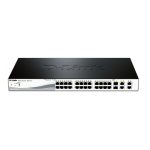 D-Link DES-1210-28P switch gestionado de capa 2 con soporte para Energía sobre Ethernet PoE, SKU DES-1210-28P
