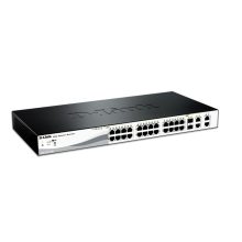 D-Link DES-1210-28P switch gestionado de capa 2 con soporte para Energía sobre Ethernet PoE, SKU DES-1210-28P