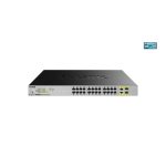 D-Link DGS-1026MP switch No administrado Gigabit Ethernet (10/100/1000) con Energía sobre Ethernet (PoE), colores Negro y Gris. SKU: DGS-1026MP
