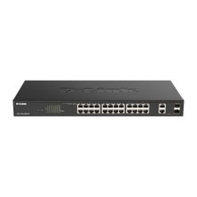 Switch D-Link DGS-1100-26MPV2 Negro, Gestionado L2, Gigabit Ethernet con PoE, SKU DGS-1100-26MPV2