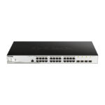 Switch gestionado D-Link DGS-1210-28P/ME/E con capacidades L2/L3, Gigabit Ethernet y soporte PoE, SKU DGS-1210-28P/ME/E