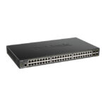 D-Link DGS-1250-52XMP switch Gestionado L3 con Energía sobre Ethernet (PoE) en color negro. SKU: DGS-1250-52XMP