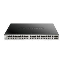 D-Link DGS-3130-54PS/E switch gestionado L3 Gigabit Ethernet con PoE, color gris, SKU DGS-3130-54PS/E