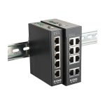 D-Link DIS-100E-8W switch no administrado L2 Fast Ethernet, color negro, con 8 puertos y velocidad 10/100.
