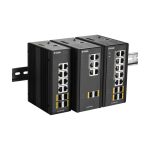 Imagen del D-Link DIS-300G-12SW, un switch gestionado L2 con 12 puertos Gigabit Ethernet en color negro, SKU DIS-300G-12SW