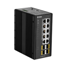 Switch D-Link DIS-300G-14PSW Gestionado L2 Gigabit Ethernet (10/100/1000) Energía sobre Ethernet (PoE) color negro, SKU DIS-300G-14PSW