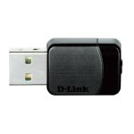 Adaptador D-Link DWA-171 para red WLAN, velocidad de 433 Mbit/s, USB compacto, SKU DWA-171