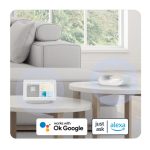 D-Link M30, router con doble banda 2.4 GHz y 5 GHz, tecnología Wi-Fi 6 (802.11ax), color blanco y azul, SKU: M30/E