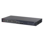 Dahua Technology CS4228-24GT-240 switch gestionado L2 con 24 puertos Gigabit Ethernet, PoE y color negro