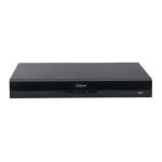 Imagen del graba vídeo en red Dahua Technology WizMind modelo NVR5216-EI con inteligencia artificial, color negro, SKU NVR5216-EI