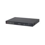 Switch PoE Dahua Technology PFS4218-16ET-240 con 16 puertos Gigabit Ethernet y soporte para Energía sobre Ethernet. SKU: PFS4218-16ET-240-V3
